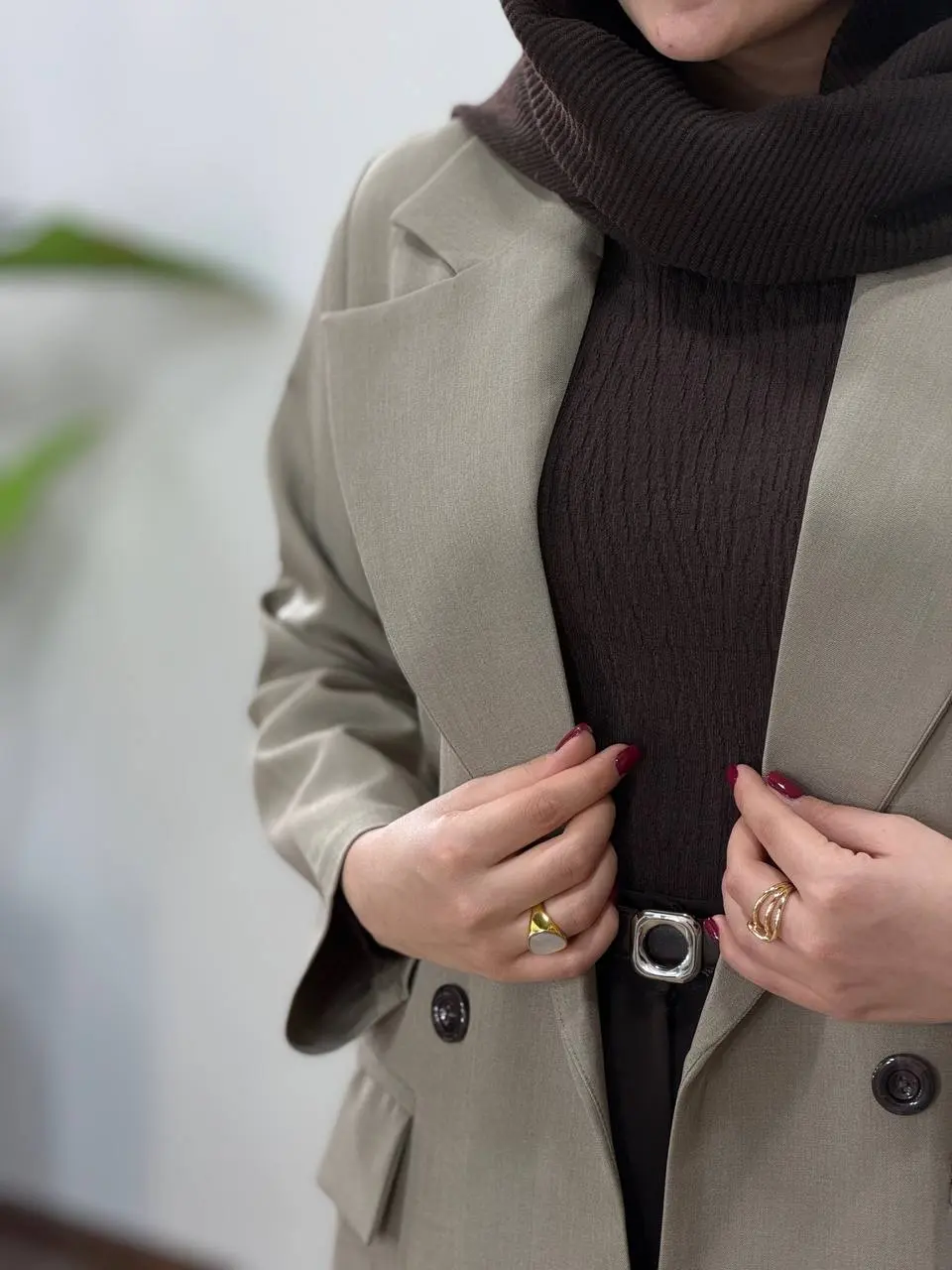 مانتو کتی بلند ستوده